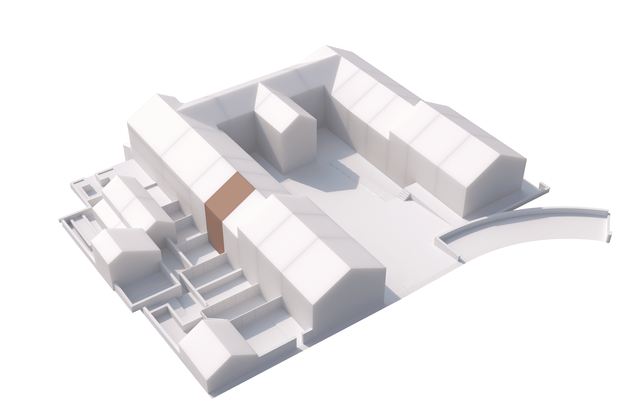Glasshouses Mill, Glasshouses - New build